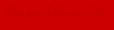 Image with Font Color C30000 and Background Color CC0000
